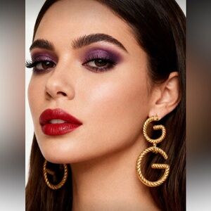 GG Gold Statement Earrings